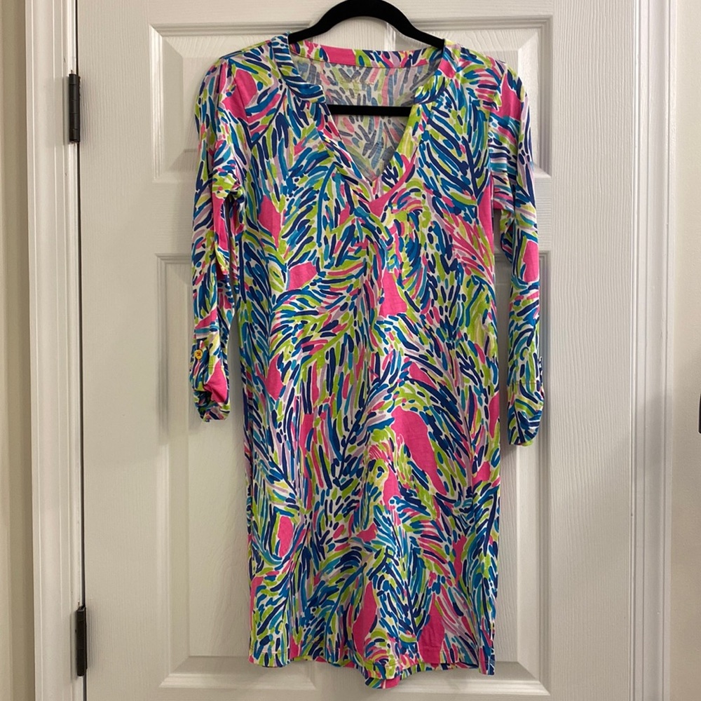 Lilly Pulitzer 3/4 sleeve dress